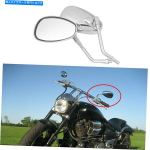 Mirror }nvX^[650z_VhEG[X̂߂̃I[goC10mmN[Ar[~[ Motorcycle 10mm Chrome Rearview Mirrors For Yamaha V Star 650 Honda Shadow ACE