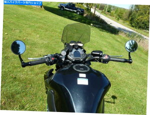 Mirror Z900 Z1000 Z750 /XYLSV650pI[goC7/8 "o[Gh~[Eh Motorcycle 7/8" Bar End Mirrors Round for Kawasaki Z900 Z1000 Z750/Suzuki SV650
