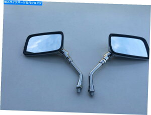 Mirror Honda CX500̂߂̃N~[̐^VyAZbg BRAND NEW PAIR SET OF CHROME MIRRORS FOR HONDA CX500 HANDLE BAR MOUNTED E MARKED