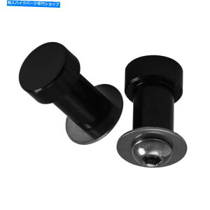 Mirror Motone�~���[���b�L���O�l�W�A�u���b�N�ATriumph 00-15 Bonneville T100 Motone Mirror Locking Screws, Black, For Triumph 00-15 Bonneville T100�y���s�A���i�z
