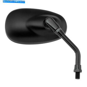 Mirror Bikemaster Teardrop Matte Black Mini-Mirror. BikeMaster Teardrop Matte Black Mini-Mirror