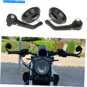 Mirror }nvőVmax̂߂̃JX^I[goCnho[o[GhAr[TCh~[ Custom Motorcycle Handlebar Bar End Rear View Side Mirrors For Yamaha V Max VMAX