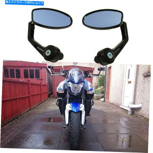 Mirror �I�[�g�o�C7/8 �X�Y�LB-King / SV650 DM�p�n���h���o�[�G���h���T�C���[�T�C�h�~���[ Motorcycle 7/8 Handle Bar End Rearview Side Mirrors For Suzuki B-King /SV650 DM�y���s�A���i�z