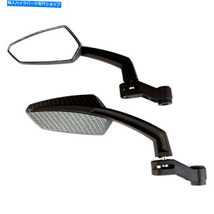 Mirror I[goCXN[^[̂߂̃J[{8mm 10mmCU[GNXe_[A_v^[̃obN~[ Carbon 8mm 10mm Riser Extender Adapter Rearview Mirrors For Motorcycle Scooters