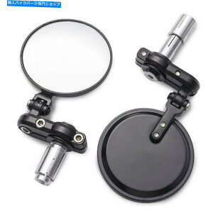 Mirror z_XYL}nhDJeB̂߂7/8 "I[goCnho[o[Gh~[ 7/8" Folding Motorcycle Handlebar Bar End Mirrors for Honda Suzuki Yamaha Ducati