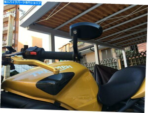 Mirror Motorcycle 7/8 "Bar End Triumph Street Triple R Scrambler Apo[GhTC[~[ Motorcycle 7/8" Bar End Rearview Mirrors For Triumph Street Triple R Scrambler A