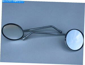 Mirror Honda Suzukî߂̃NẼ}[NꂽI[goC̃~[̈΂̃GNTTCY10mmŒ Pair Of CHROME E MARKED Motorcycle Mirrors 10mm Fixing For Honda Suzuki Kawasaki