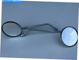 Mirror Honda CB CX GL Classic̏X^C̃^XeEtBbg邽߂̃N~[ CHROME MIRRORS TO FIT HONDA CB CX GL CLASSIC EARLY STYLE METAL STEMS E MARKED