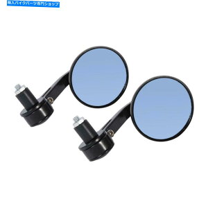 Mirror 7/8C`22mmI[goCnho[GhEhAr[TCfBO~[tBbeBO 7/8inch 22mm Motorcycle Handle Bar End Round Rear View Siding Mirrors Fitting