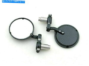 Mirror z_؃}nU1̂߂̃jo[TI[goCo[Gh~[ Universal Motorcycle Bar End Mirrors For Honda Kawasaki Suzuki Yamaha U1