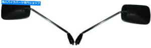 Mirror 1984Ñz_C 50 LiVOV[gĵ߂̋E̎ Mirrors Left & Right Hand for 1984 Honda C 50 L (Single Seat)