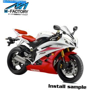 Mirror }nYZF R6 2006-2007pubNE}[NAr[TCh~[yA Black E-mark Rear View Side Mirrors Pair For Yamaha YZF R6 2006-2007