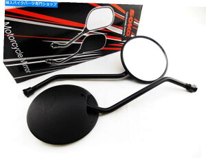 Mirror z_NX650h~l[^[88-99ubNEh\RAr[~[ HONDA NX650 DOMINATOR 88-99 BLACK ROUND SOKO REAR VIEW MIRRORS