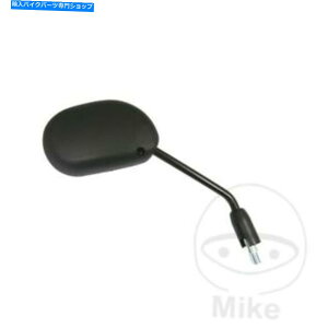 Mirror JMPE~[`M10RubNX1PCXYLUK 110 NEAhX2015-2017 JMP Right Mirror Rectangular M10R Black x1pc Suzuki UK 110 NE Address 2015-2017