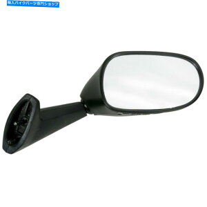 Mirror �G�~�S�u���b�N���C�g�~���[20-86891���}�nYZF-R6 600 EU 1999-2000 Emgo Black Right Mirror 20-86891 Yamaha YZF-R6 600 EU 1999-2000�y���s�A���i�z
