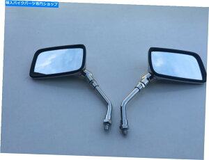 Mirror Suzuki Bandit GSX1400 SV650 SV1000̂߂̐VNdq}[N̒`̃~[ NEW CHROME E-MARKED RECTANGULAR Mirrors For Suzuki Bandit GSX1400 SV650 SV1000