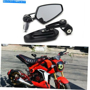 Mirror [^[TCN7/8 "z_Õnho[Gh~[125 MSXZ125 Pro Motorcycle 7/8" Handle Bar End Mirrors For Honda Grom 125 msx Kawasaki z125 pro