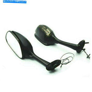 Mirror [^[TCNLEDGSX-R 1000 SV1000̂߂̃^[MCgAr[~[ Motorcycle LED Turn Signal Light Rear View Mirrors For Suzuki GSX-R 1000 SV1000