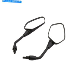 Mirror NC700 NC 700�u���b�N�I�[�g�o�C�p���E���̔w�ʃT�C�h�~���[���A�r���[�Z�b�g Left Right Rearview Side Mirrors Rear View Set For NC700 NC 700 Black Motorcycle�y���s�A���i�z