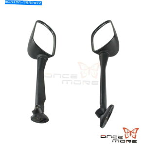 Mirror z_CBR250 CB1300S Dirtbikê߂̃ubNI[goCOXeAr[~[ Black Motorcycle Long Stem Rear View Mirrors For Honda CBR250 CB1300S Dirtbike