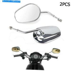 Mirror �n�[���[�c�[�����O���[�h�L���O�X�|�[�c�X�^�[XL�\�t�g�G���N�g��883 Rear View Mirrors For Harley Touring Road King Sportster XL Softail Electra 883�y���s�A���i�z