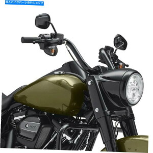 Mirror n[[\tgXFLS 107JX^FXSTC Deuce FXSTD̂߂̍̔wʐ}̃~[ Black Rear View Mirrors For Harley Softail Slim FLS 107 Custom FXSTC Deuce FXSTD