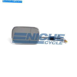 Mirror XYLHOEX^ČN~[56600-03F00-03FF0 Suzuki Factory OE Style Replacement Left Chrome Mirror 56600-03F00-03FF0