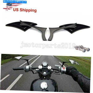 Mirror XYL}K[_[vz 1600 800 Savage LS 650 Black Motorcyc Rearview Mirrors For Suzuki Marauder VZ 1600 800 Savage LS 650