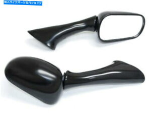 Mirror ubNI[goC̃~[1998-1999z_VFR 800 F / VFR800F̍E Black Motorcycle Mirrors Left & Right For 1998-1999 Honda VFR 800 F / VFR800F
