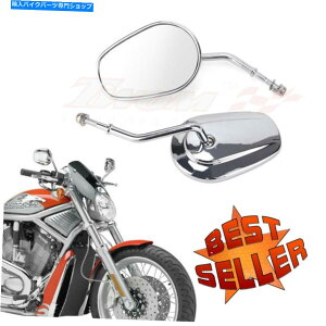 Mirror �n�[���[�X�|�[�c�X�^�[XL883 XL1200�c�[�����O8mm�p�I�[�g�o�C�I�[�o���o�b�N�~���[ Motorcycle Oval Rearview Mirrors For Harley Sportster XL883 XL1200 Touring 8mm