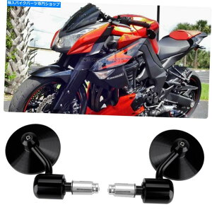 Mirror Z1000 Z900 Z800 Z650pubN3uEh7/8vnho[GhTCh~[ Black 3"Round 7/8" Handle Bar End Side Mirrors For Kawasaki Z1000 Z900 Z800 Z650