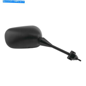 Mirror E650R 06-08 BikemasteřE̍ For Kawasaki Ninja 650R 06-08 BikeMaster Replacement Right Side Black Mirror