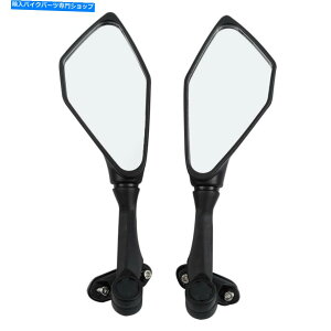 Mirror E300R EX300 EX250 ZX6R 636 13-17̂߂̍\TCh~[ Black View Side Mirrors Fit For Kawasaki Ninja 300R EX300 EX250 ZX6R 636 13-17
