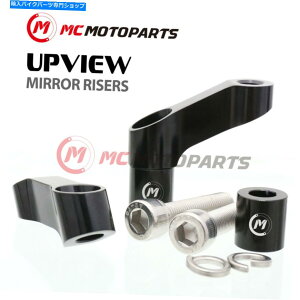Mirror Kawasaki Z900RS 2018-2019 -MĈ߂CNC Upview~[CU[A_v^GNXe_M10 CNC UPVIEW Mirror Riser Adapter Extenders M10 For Kawasaki Z900RS 2018-2019 -MC