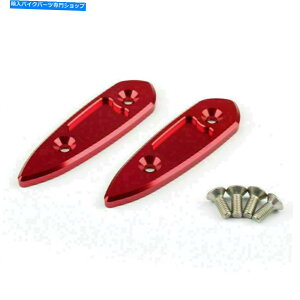 Mirror CNC�~���[�z�[���L���b�v�J�o�[�t�B�b�g���}�nYZF R3 2015-2016 R25 2013-2015�ԃt�F�f�b�N�X CNC Mirror Hole Cap Covers Fits Yamaha YZF R3 2015-2016 R25 2013-2015 Red Fedex�y���s�A���i�z