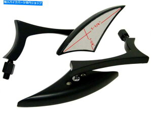 Mirror }nXN[^[Y}Vino X-Max̂߂̍CNC̑X^C̃Ar[~[ Black CNC Spear Style Rear View Mirrors for Yamaha Scooter Zuma Vino X-max