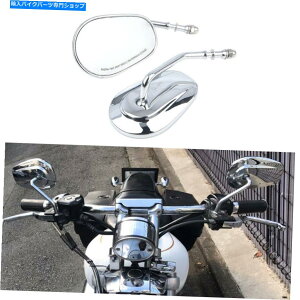 Mirror Harley Davidson Sportster 1200 Road King Fatboy US�̂��߂�Chrome�I�[�g�o�C�̃~���[ Chrome Motorcycle Mirrors For Harley Davidson Sportster 1200 Road King Fatboy US�y���s�A���i�z