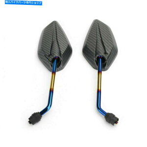 Mirror J[{10mmXbh[^[oCN~[jo[T[^[/]/XN[^[yA - CW CA CARBON 10MM THREAD MOTORBIKE MIRRORS UNIVERSAL Motor/BIKE/SCOOTER PAIR-CW CA