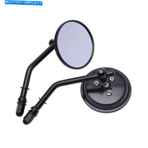 Mirror �n�[���[�X�|�[�c�X�^�[XL 883 1200 XL1200C�A�C�����̂��߂̌ÓT�I�ȍ��I�[�g�o�C�̃~���[ Classic Black Motorcycle Mirrors For Harley Sportster XL 883 1200 XL1200C Iron