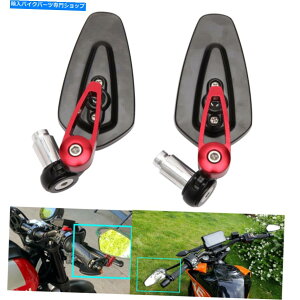 Mirror nho[Gh~[I[goCAr[EBO~[}nVmax HandleBar End Mirrors Motorcycle Rear View Wing Mirror For Yamaha Vmax