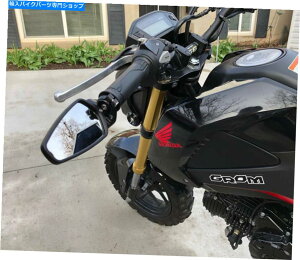 Mirror I[goC7/8 "z_ORC؊]̂߂̃o[Gh̃obN~[ Motorcycle 7/8" Bar End Rearview Mirrors For Honda Grom Yamaha Suzuki Ducati