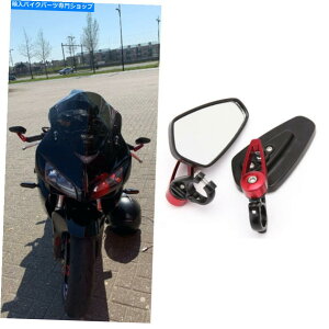 Mirror �z���_���}�n���h�D�J�e�B�I�[�g�o�C�n���h���o�[�G���h�~���[7/8 "Lo For Honda Yamaha Kawasaki Ducati Motorcycle Handle Bar End Mirrors 7/8" LO