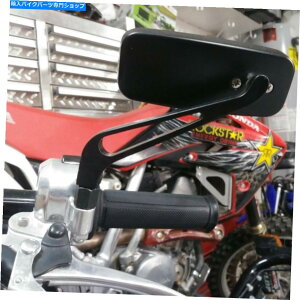 Mirror 2015N̍`̃I[goC̃~[̂߂̃z_bJXVhEXsbg750 1100 Black Rectangle Motorcycle Mirrors For 2015 Honda Ruckus Shadow Spirit 750 1100