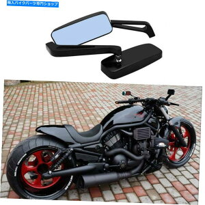Mirror n[[_rbh\X|[cX^[XL 1200 XL 1200Ĉ߂̒`̃I[goC̃TCh~[ Rectangle Motorcycle Side Mirrors For Harley Davidson Sportster XL 1200 XL 1200C