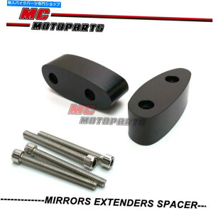 Mirror f~[CU[A_v^[tBbgXYLGSX1300R HAYABUSA GSX-R600 SV650 Delrin Mirrors Riser Adaptor Fit Suzuki GSX1300R Hayabusa GSX-R600 SV650