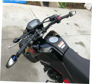 Mirror Honda Grom 125 MSX125 MSX125 MSX125 MSX125 7/8 "nho[GhTCu~[ubN For Honda Grom 125 MSX125 Motorcycle 7/8" Handle Bar End Rearview Mirrors Black