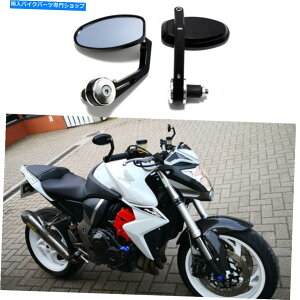 Mirror ubNI[goCnho[GhTCh~[7/8 ''z_CB1000R 2011-2016 Black Motorcycle Handle Bar End Side Mirrors 7/8'' for Honda CB1000R 2011-2016