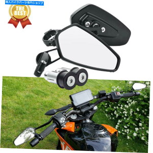 Mirror I[goC7/8 "n[[}nMT03 07 MT09 FZ1pnho[GhTCh~[ Motorcycle 7/8" Handle Bar End Side Mirrors For Harley Yamaha MT03 07 MT09 FZ1