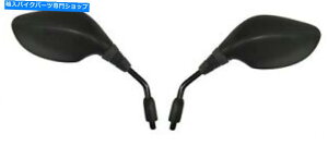 Mirror Honda PCX125 10-13ACRF25p~[10mmlp`LR Mirrors 10mm Black Rectangle L & R For Honda PCX125 10-13, CRF25