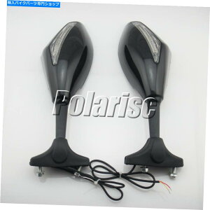 Mirror ^[MtobN~[LEDEZX10R ZX12R ZX14 ZZR1400 Rearview Mirrors With Turn Signal LED Kawasaki Ninja ZX10R ZX12R ZX14 ZZR1400
